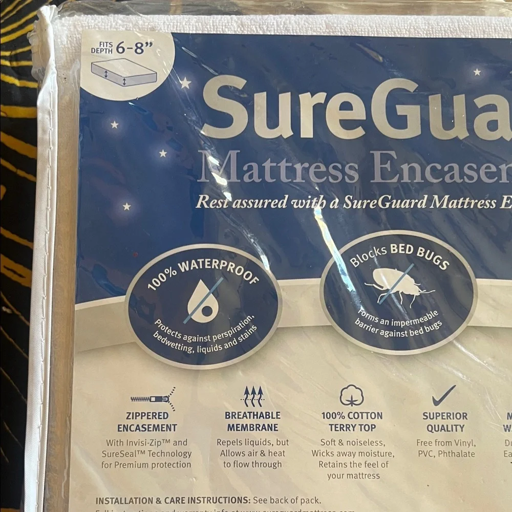 Mattress Encasement - White